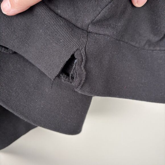 Lot of 2 Aeropostale Womens Hoodies Pullover Size XL Pocket  Navy And Black READ - Picture 9 of 13